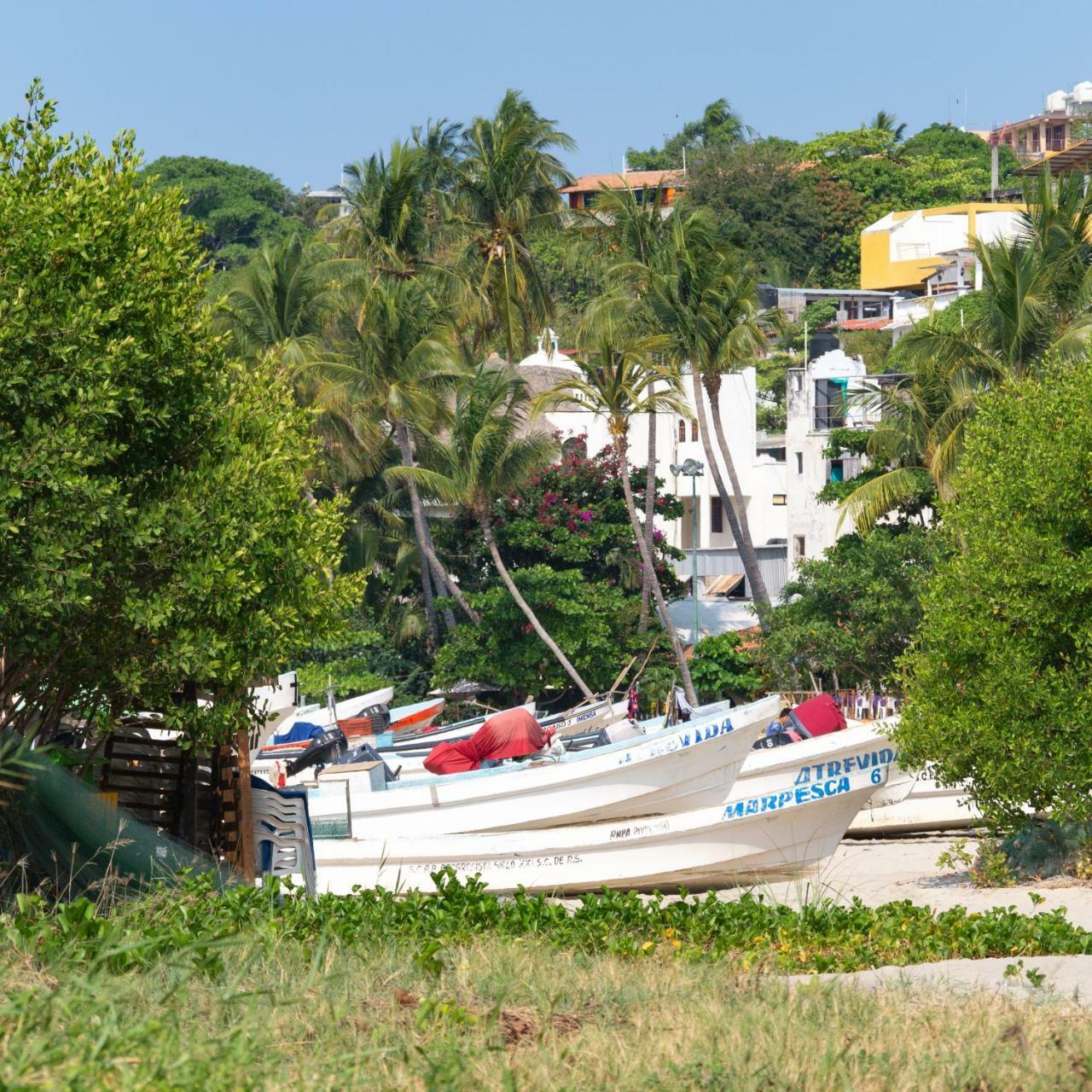 Hotel Nomad Beach House Puerto Escondido  Exterior foto