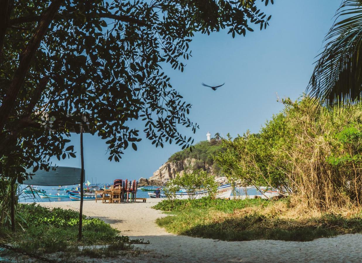 Hotel Nomad Beach House Puerto Escondido  Exterior foto